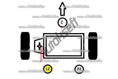 Starline silentblok zaven motoru SM 0007, 8592808266778
