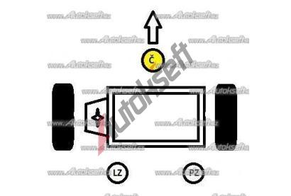 Starline silentblok zaven motoru SM 0033, 8592808266815