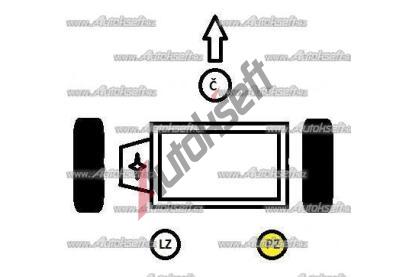 Starline silentblok zaven motoru SM 0063, 8592808266877
