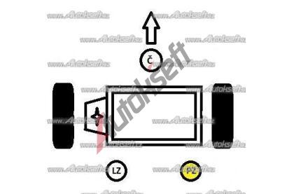 Starline silentblok zaven motoru SM 0064, 8592808266884