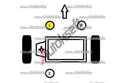 Starline silentblok zaven motoru SM 0083, 8592808266945