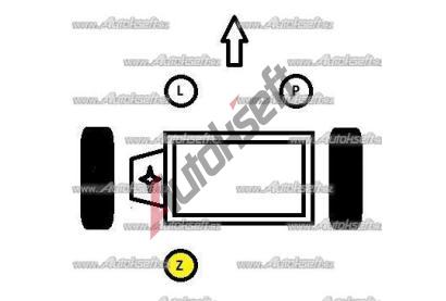 Starline silentblok zaven motoru SM 0115, 8592808266990