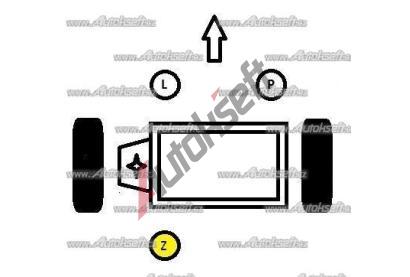Starline silentblok zaven motoru SM 0311, 8592808267355