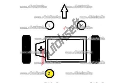 Starline silentblok zaven motoru SM 0429, 8592808267652