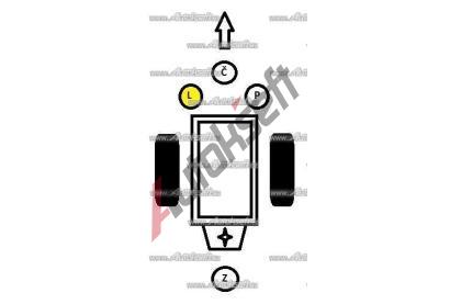 Starline silentblok zav�en� motoru SM 0490, 8592808268253
