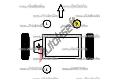 Starline silentblok uložení motoru a převodovky SM 0615, 8592808272557 Starline silentblok uložení motoru a převodovky SM 0615, 8592808272557