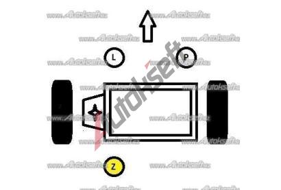 Starline silentblok uložení motoru a převodovky SM 0655, 8592808275268 Starline silentblok uložení motoru a převodovky SM 0655, 8592808275268