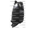 ORIGINAL L pedn plastov nadkol VAG 1T0805911M, 1T0805911K