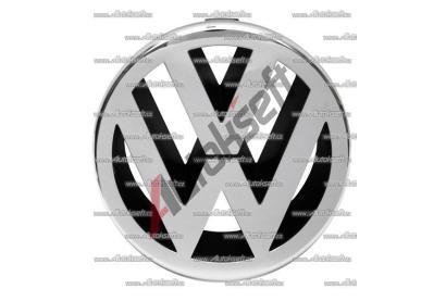 ORIGINAL pedn znak "VW" - leskl chrom/antracit VAG 1T0853601AFDY, 1T0853601